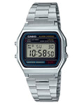 Casio Vintage Digital Unisex Metal Watch A158WA-1DF