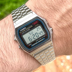 Casio Vintage Digital Unisex Metal Watch A159W-N1DF