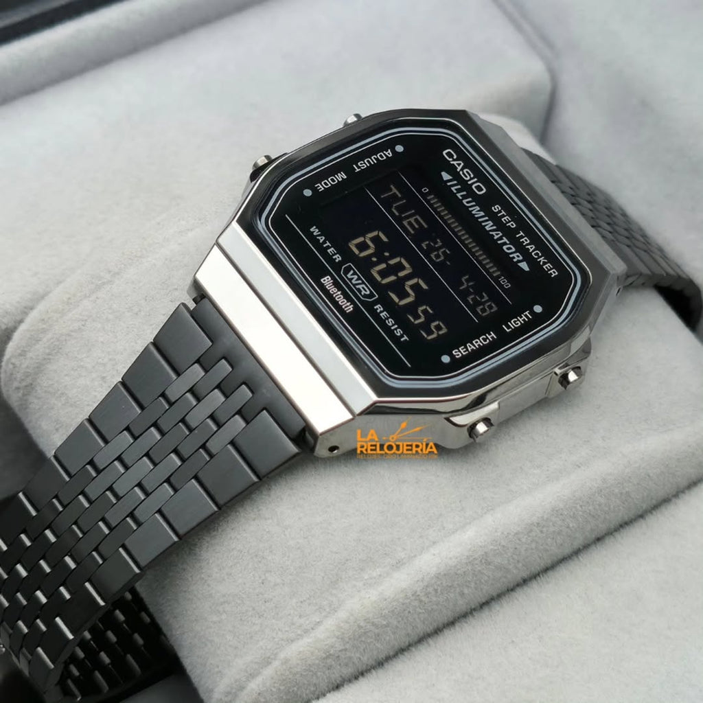 Casio Vintage Digital Unisex Metal Watch ABL-100WEGG-1BDF