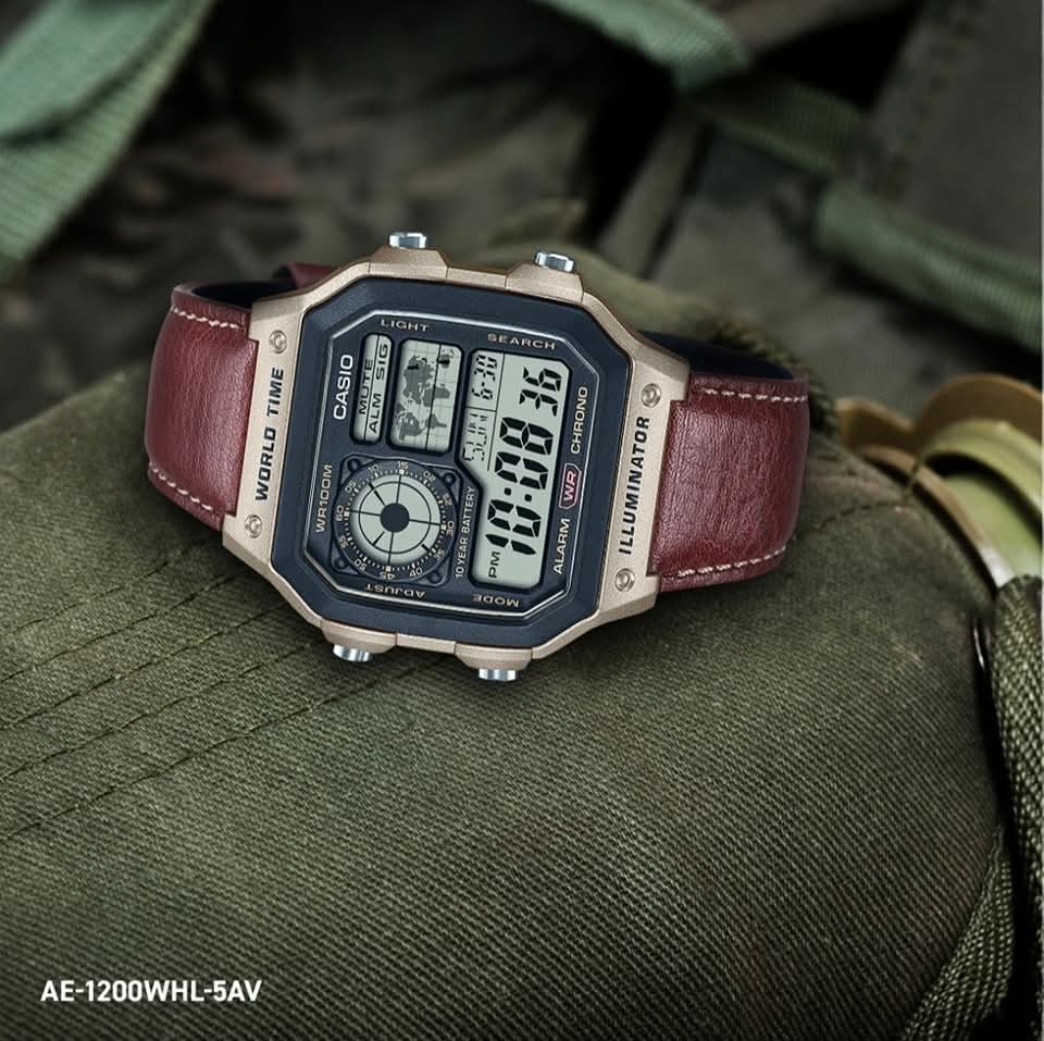 Casio Digital Men Watch AE-1200WHL-5AVDF