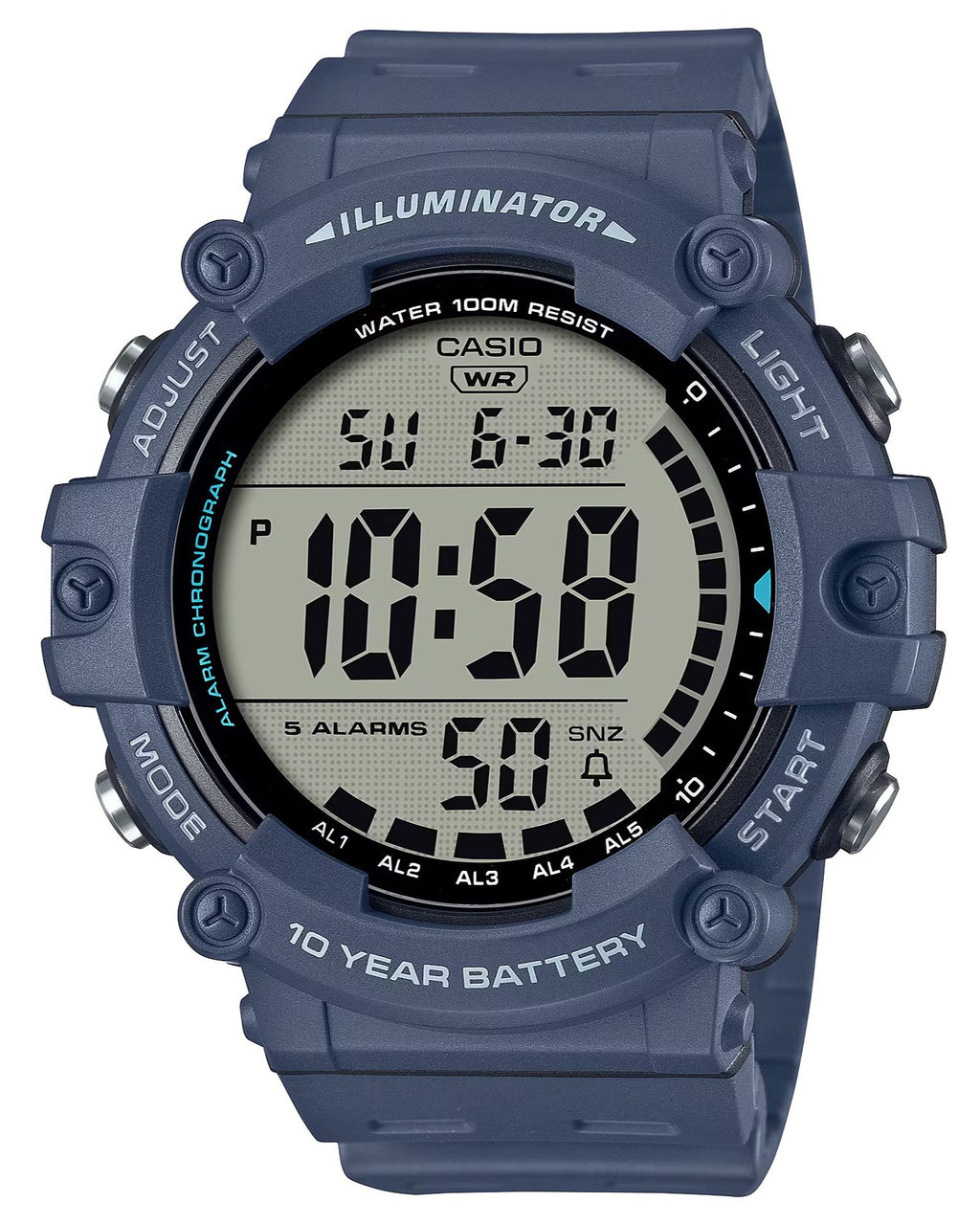Casio Digital Men Watch AE-1500WH-2AVDF