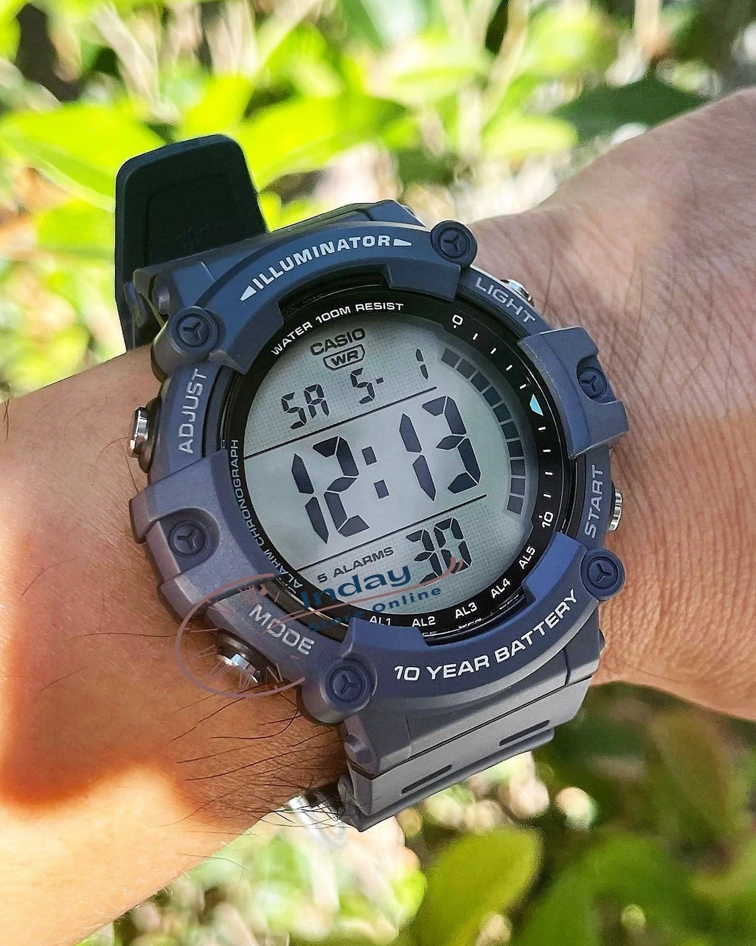 Casio Digital Men Watch AE-1500WH-2AVDF