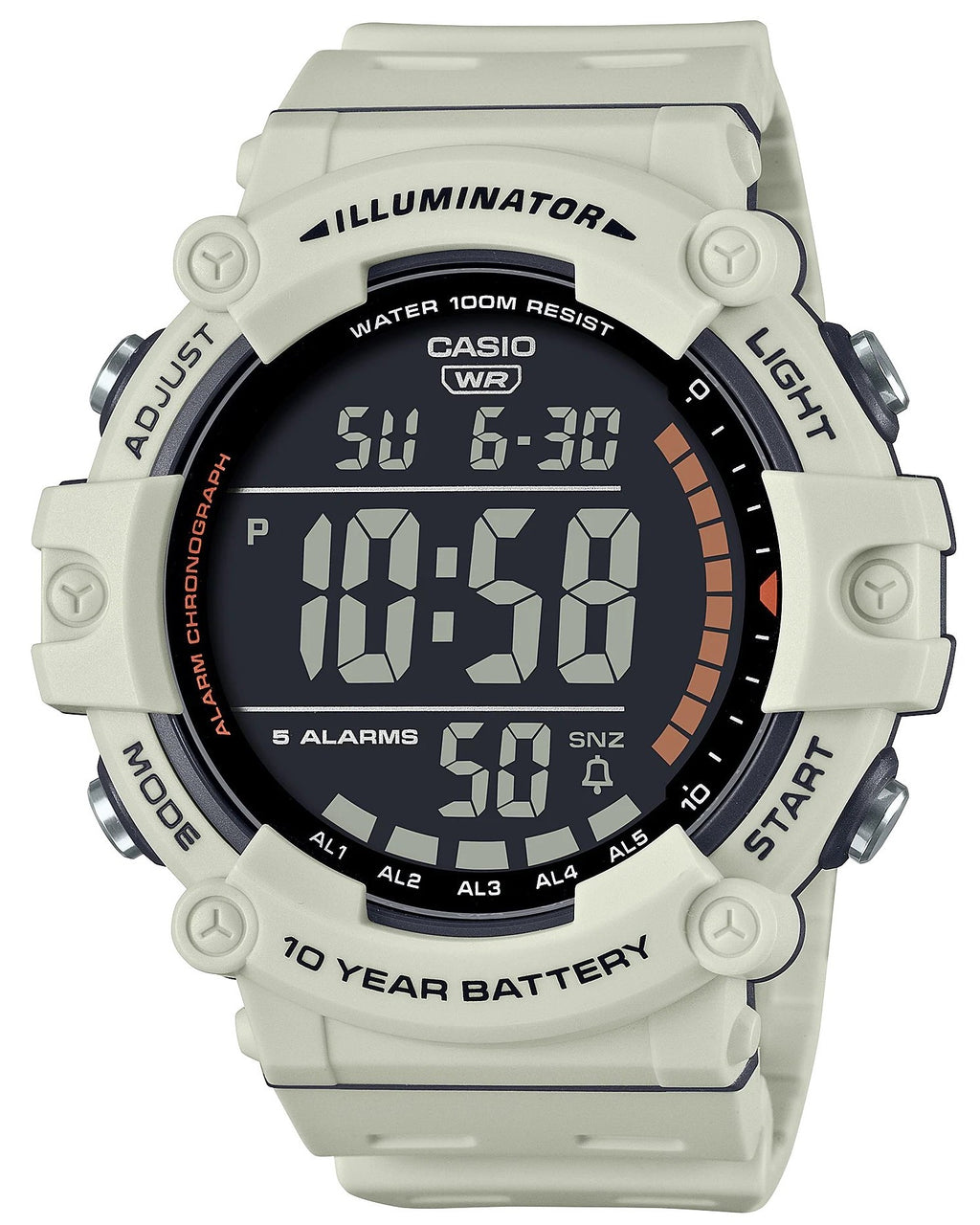 Casio Digital Men Watch AE-1500WH-8B2VDF