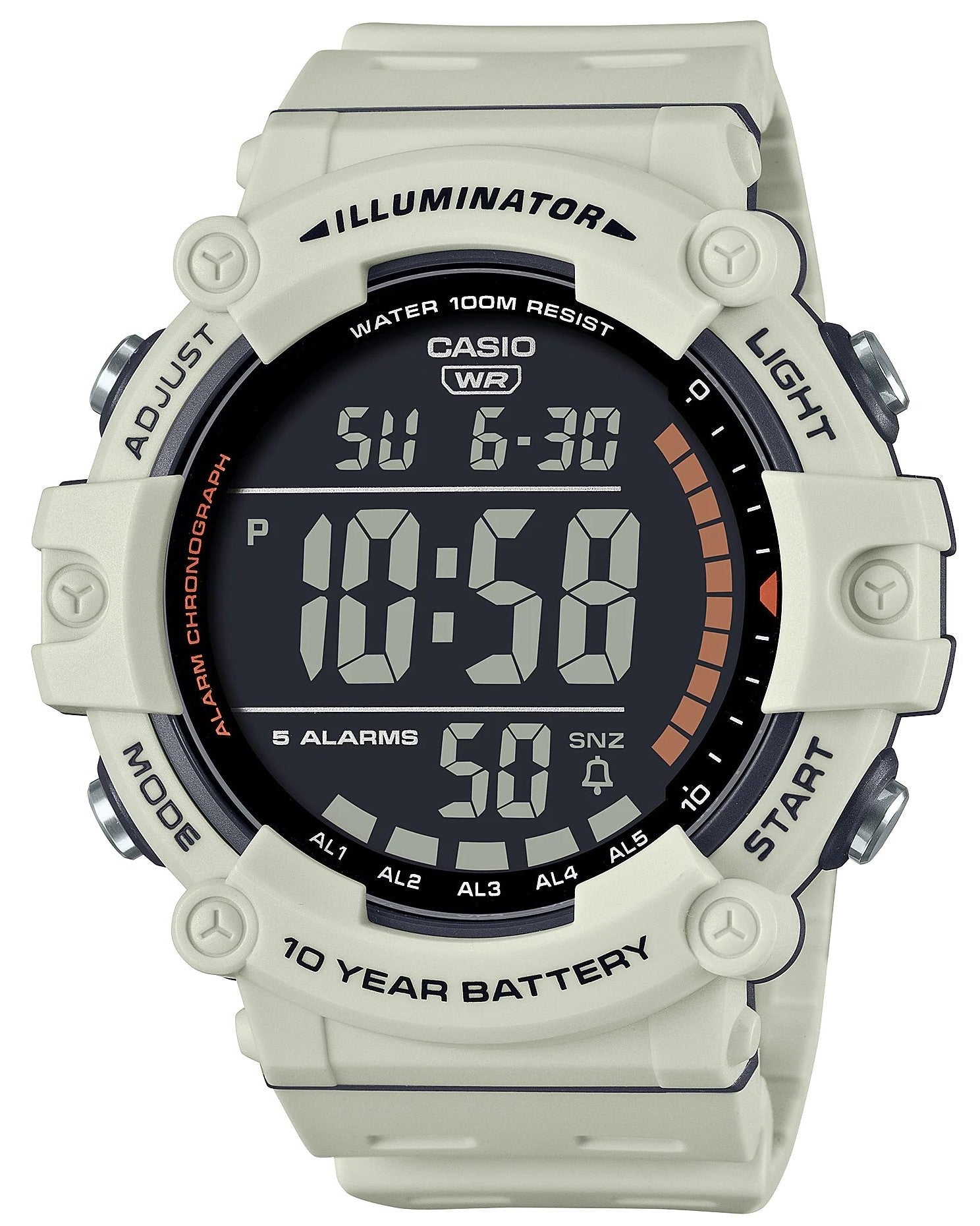 Casio Digital Men Watch AE-1500WH-8B2VDF