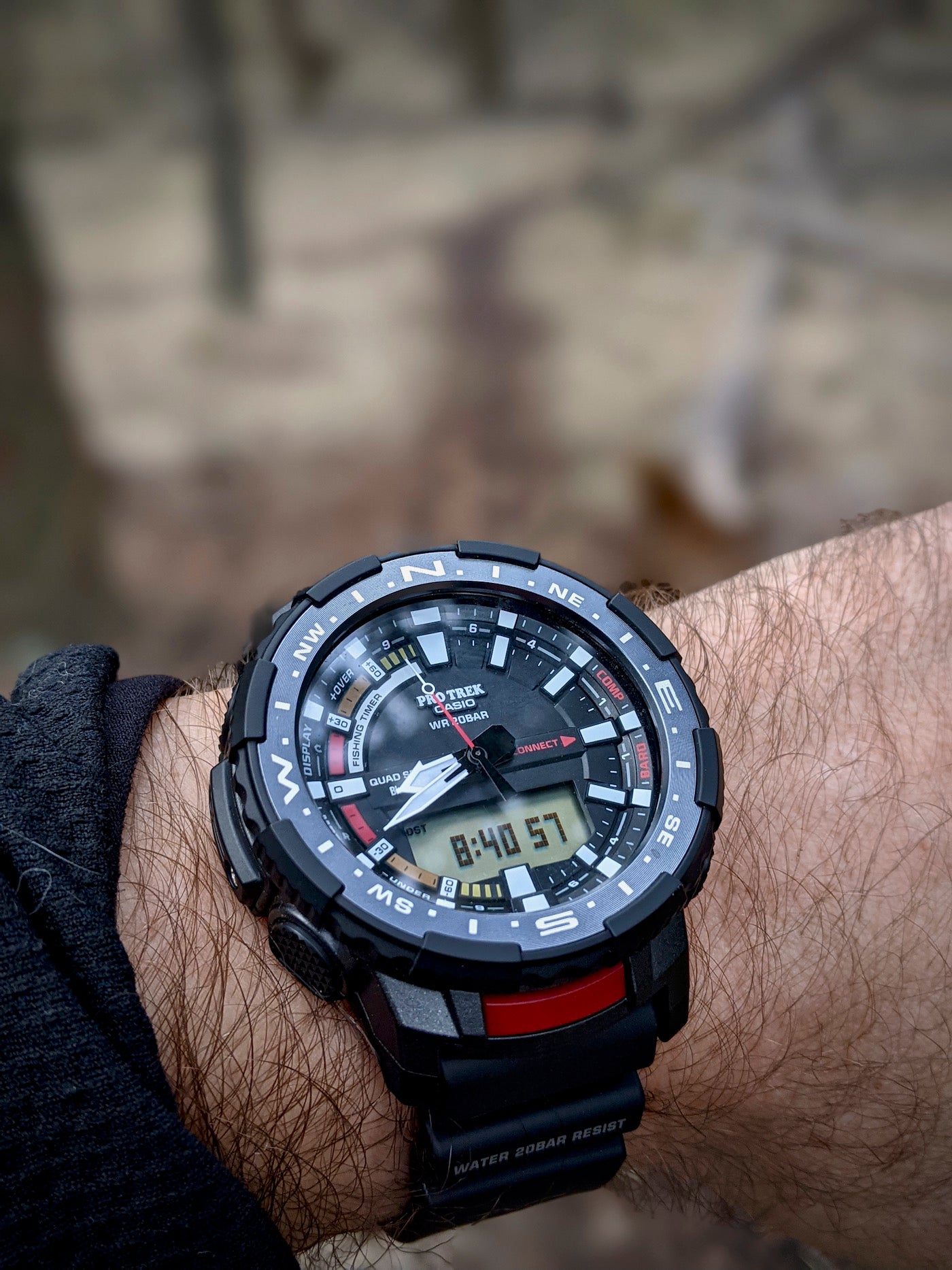 Pro Trek Bluetooth Fishing Watch PRT-B70-1DR