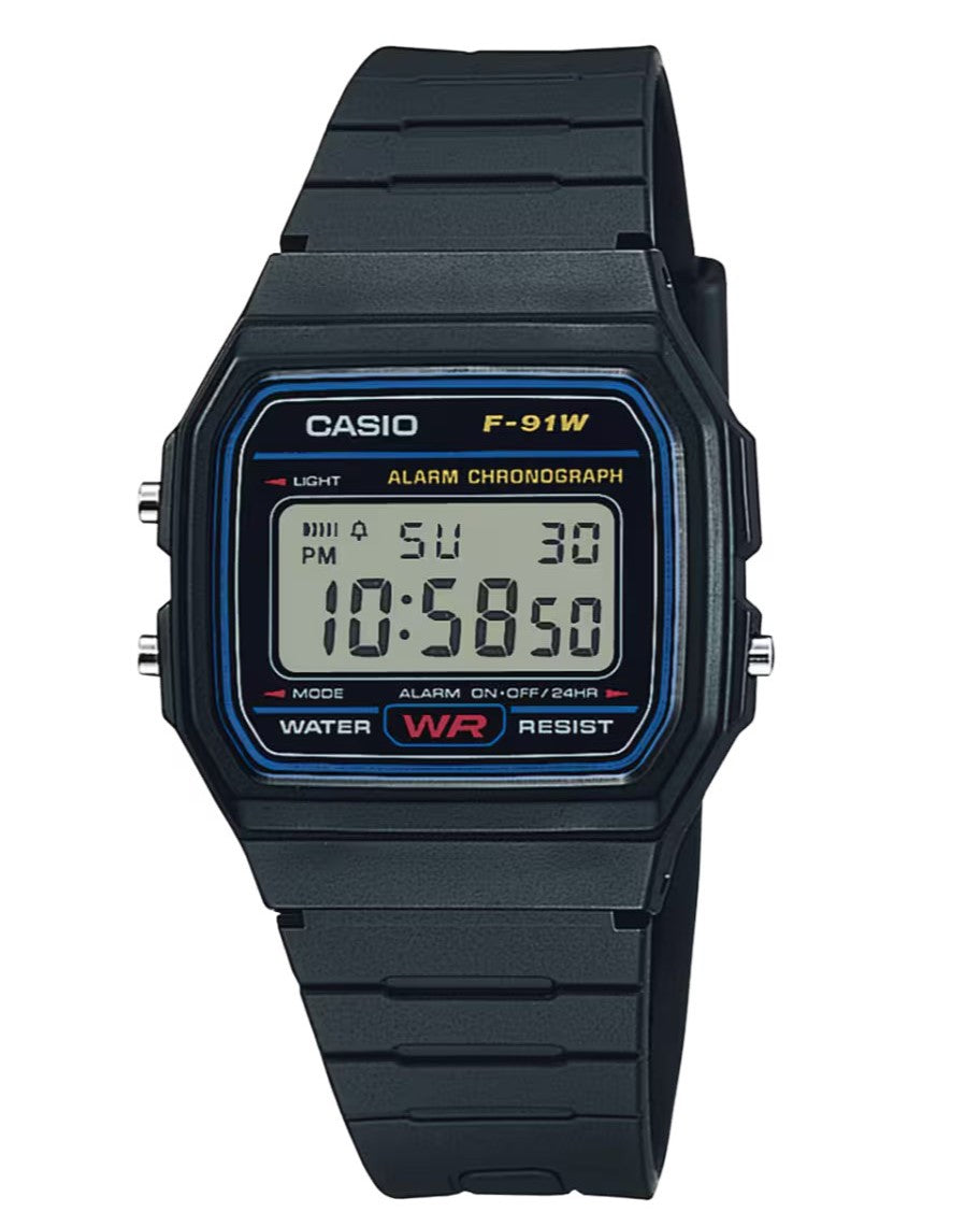 Casio Vintage Digital Men Watch F-91W-1DG