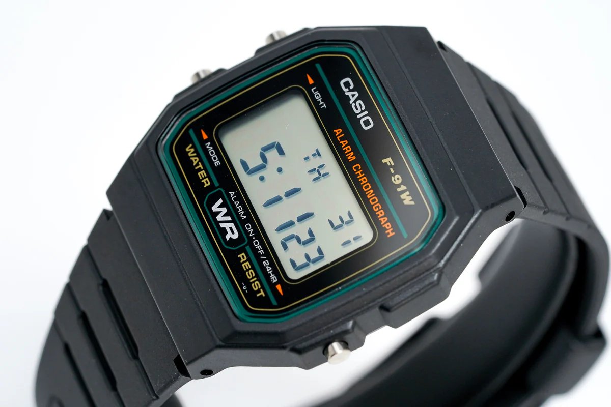 Casio Vintage Digital Men Watch F-91W-3DG