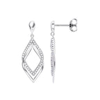Lotus Silver Women’s Sterling Silver 925 Earrings LP1791-4/1