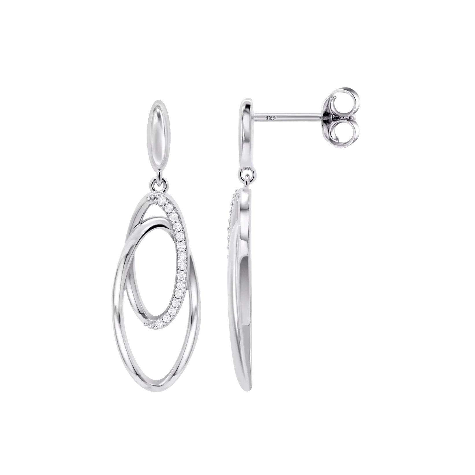 Lotus Silver Women’s Sterling Silver 925 Earrings LP3489-4/1