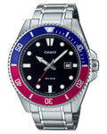 Casio men 3H Watch MDV-107D-1A3VDF