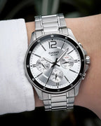 Casio men 3H Watch MTP-1374D-7AVDF