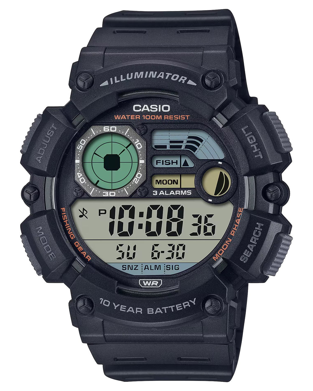 Casio Digital Men Watch WS-1500H-1AVDF