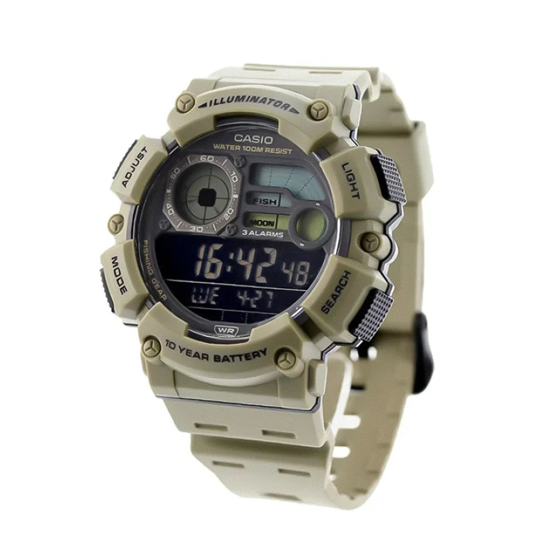 Casio Digital Men Watch WS-1500H-5BVDF