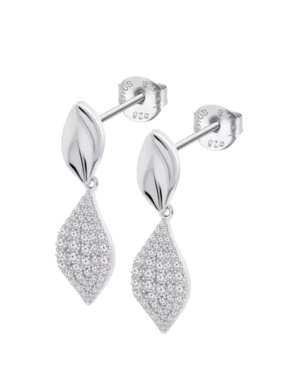 Lotus Silver Women’s Sterling Silver 925 Earrings LP3843-4/1