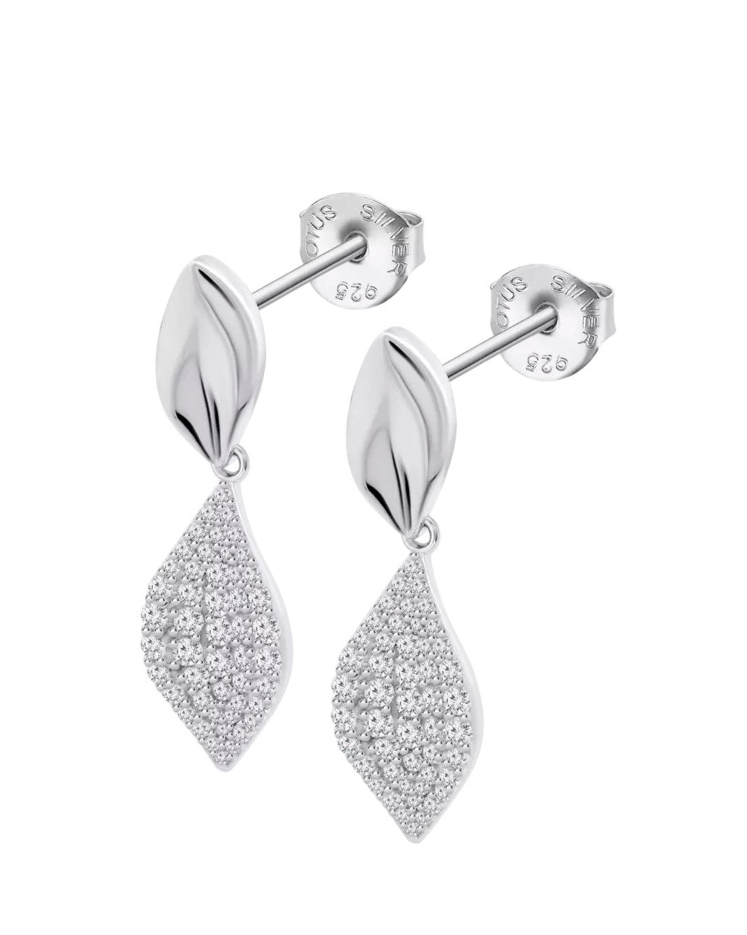 Lotus Silver Women’s Sterling Silver 925 Earrings LP3843-4/1
