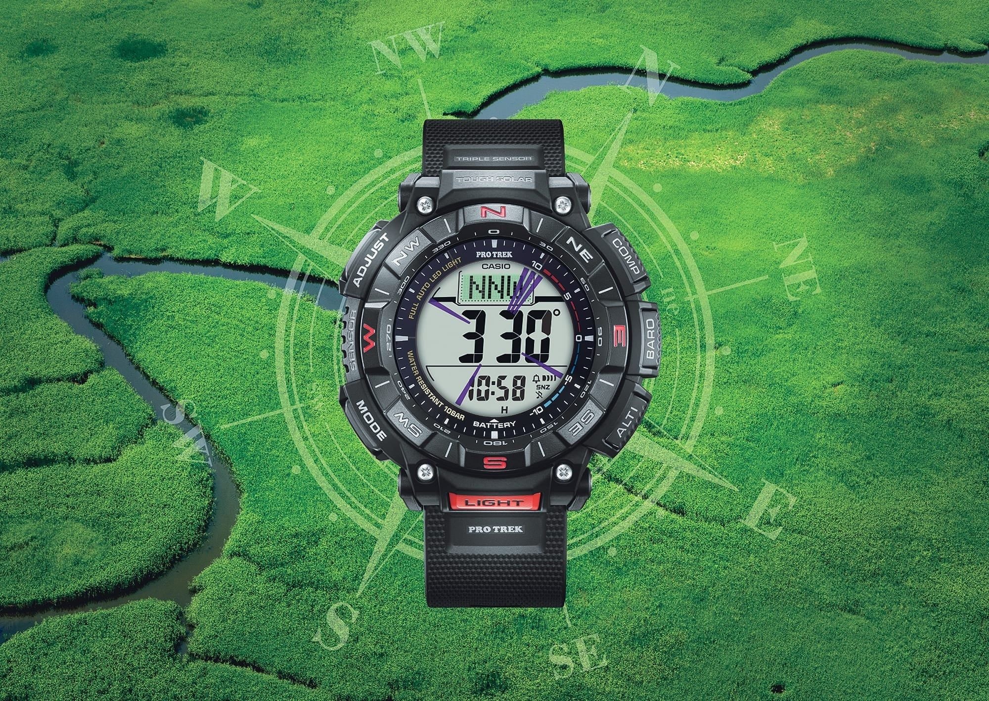 Pro Trek Solar Watch PRG-340-1DR