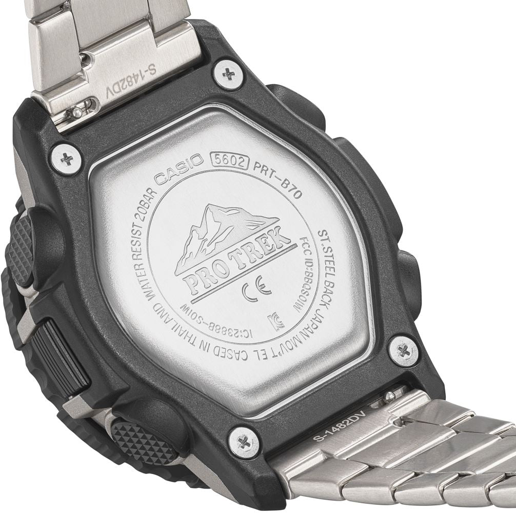 Pro Trek Bluetooth Fishing Titanium Watch PRT-B70T-7DR