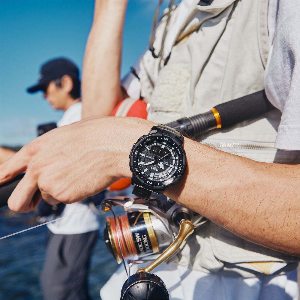 Pro Trek Bluetooth Fishing Titanium Watch PRT-B70YT-1DR